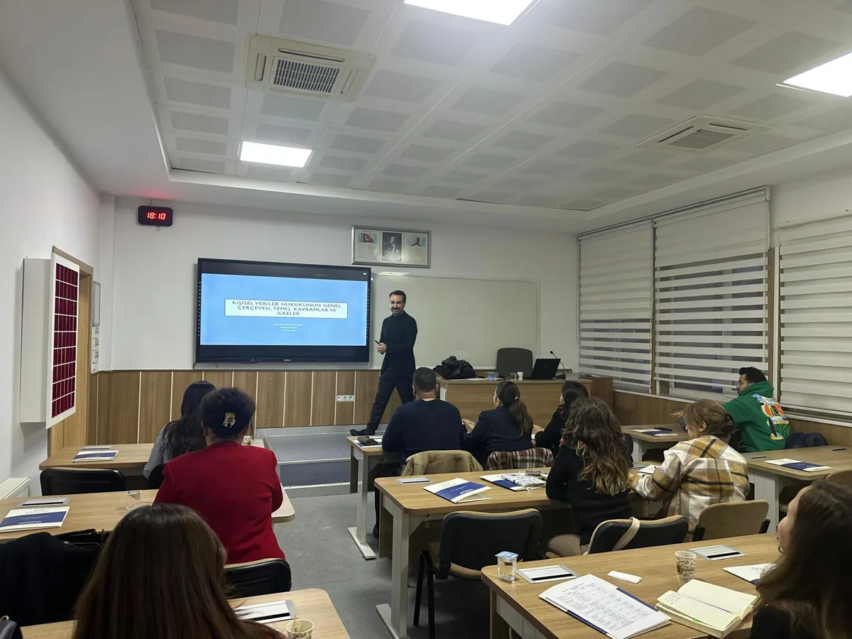 Kişisel Veriler Hukuku Sertifika Programı Tamamlandı