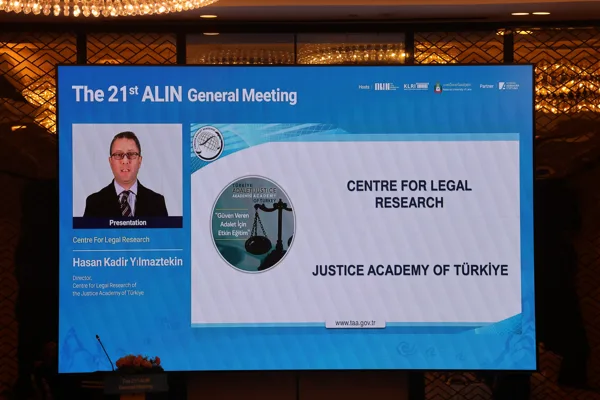 Türkiye Adalet Akademisi Hukuk Araştırmaları Merkezi, Asya Hukuk Bilgi Ağı’na (Asian Legal Information Network – ALIN) üye olmuştur. (1)
