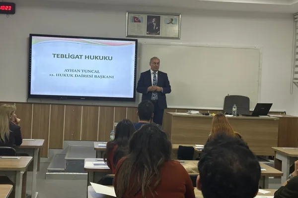 Tebligat Hukuku Sertifika Programı Tamamlandı (2)