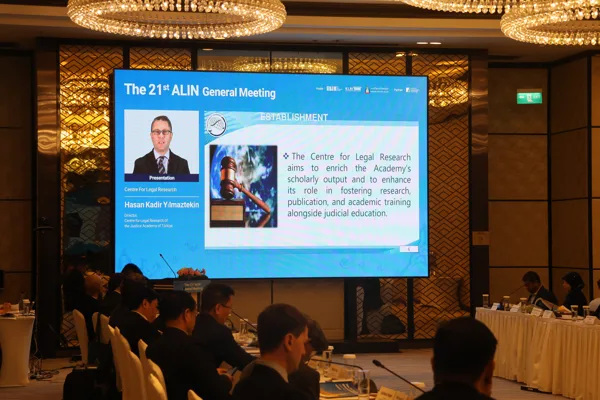 Türkiye Adalet Akademisi Hukuk Araştırmaları Merkezi, Asya Hukuk Bilgi Ağı’na (Asian Legal Information Network – ALIN) üye olmuştur. (4)