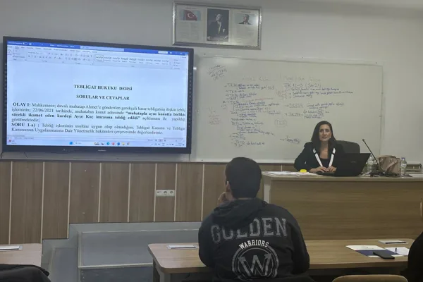 Tebligat Hukuku Sertifika Programı Tamamlandı (3)